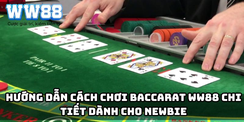 Hướng dẫn cách chơi Baccarat WW88 chi tiết dành cho Newbie